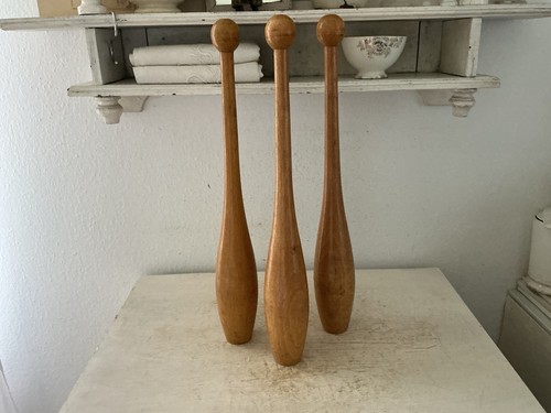 Alte gymnastikkeulen holz - 3,