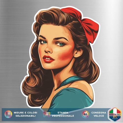 Vintage rockabilly pin - pin, up