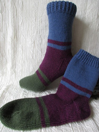 Wollsocken handgestrickt