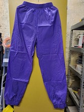 Nylon K-Way Regenhose Blau