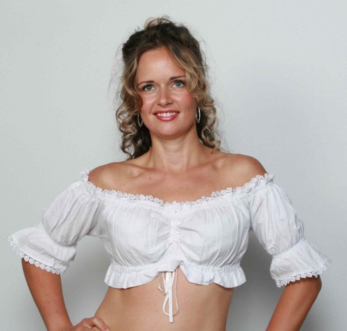 Dirndlbluse trachtenbluse - dirndlbluse,,