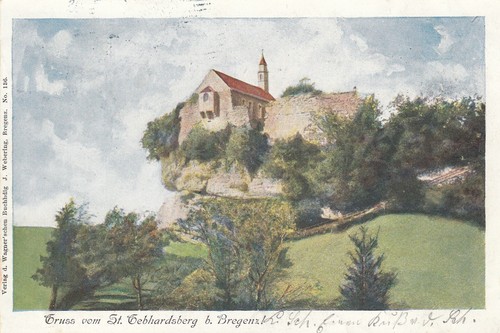 Postkarte gruss vom st - postkarte,