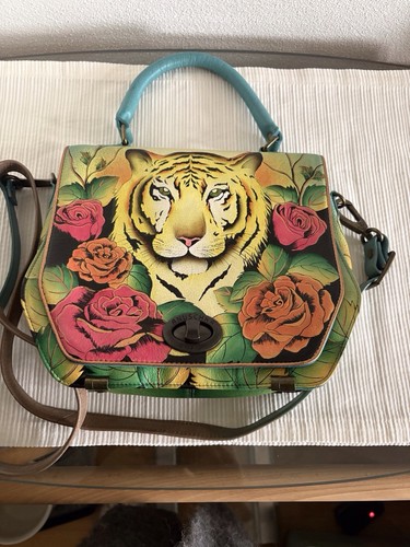 Anuschka tasche handbemalt - tasche,