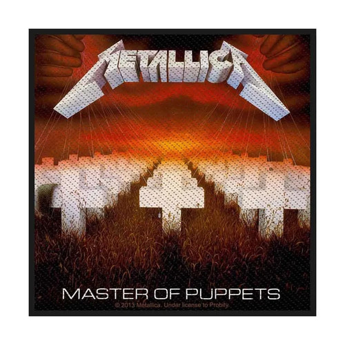 Metallica aufnäher master - aufnäher,
