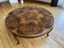 Couchtisch Wurzelholz französischer Nussbaum Hochglanz poliert