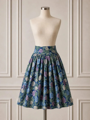 Cacharel vintage blumen rock - blumen,