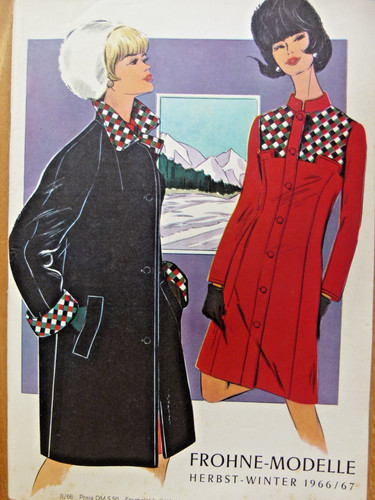Frohne modehefte von 1966 - modehefte,