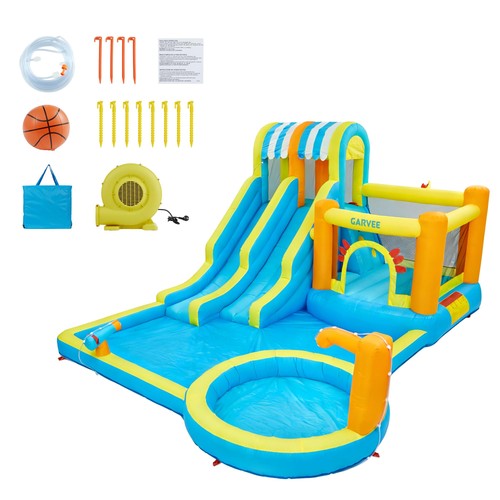 Aufblasbare wasserrutsche - aufblasbare,