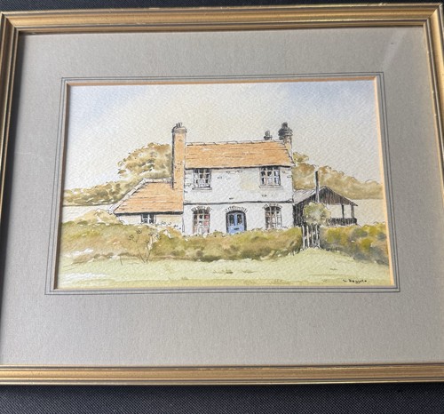 Original signiertes aquarell - signiertes,