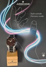 Junghans Funkuhr Spektrum Mega Solar 015/1500 44    Ceramic, guter Zustand 