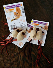 Katzenspielzeug Spielmaus 2er Pack