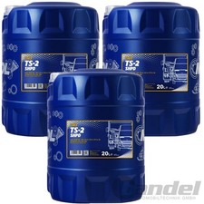3x 20 LITER SAE 20W-50 MANNOL SHPD TS-2 MOTORÖL LKW BUSSE