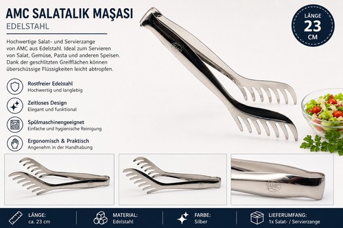 Amc edelstahl salat und - amc, salat-