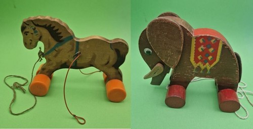 Vintage holz spielzeug - spielzeug,