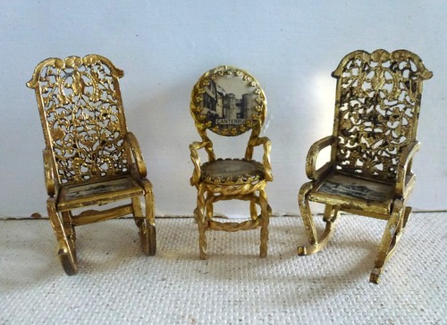 Antikes 3er set miniatur - antikes,