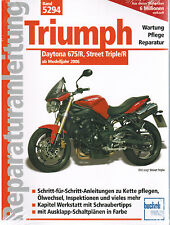 Reparaturanleitung Triumph Daytona 675 - 675/R StreetTriple - StreetTripleR 5294