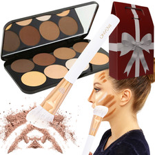 DOUGLAS CONTOURING MAKE-UP ROUGH BRONZER PALETTE PINSEL
