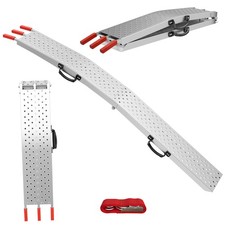 Alu Auffahrrampe max. 200kg Klappbar Verladerampe mit Tragegriff Auffahrschiene