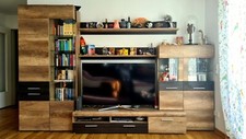 Wohnwand / Schrankwand Wohnzimmer / TV Möbel