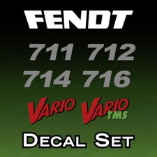 Fendt 711, 712, 714, 716 Vario TMS (2004) Traktor Aufkleber