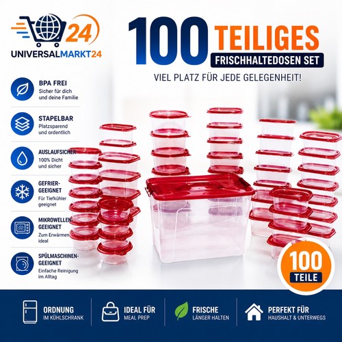 100tlg frischhaltedosen - 100tlg,
