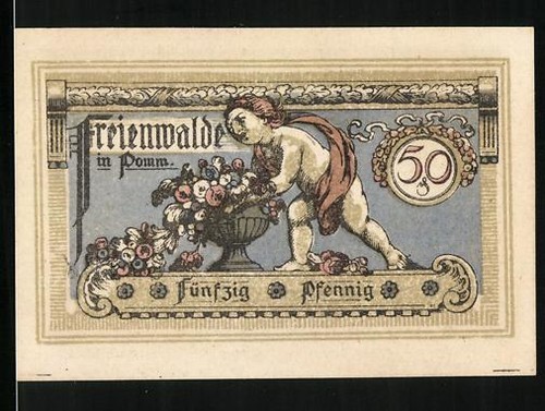 Notgeld freienwalde 1921 50 - notgeld,