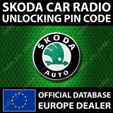 SKODA RADIO PIN CODE FOR GAMMA GRUNDIG MELODY MFD RHAPSODY STREAM SWING SYMPHONY