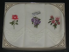 Damen Taschentücher 3 Stück