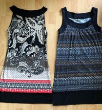 Zwei Sommerkleider ärmellos