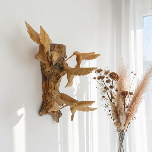 Holz kolibris mit - holz,