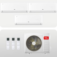 TCL Multisplit Klimaanlage Wandgerät 3 x 12000 BTU BreezeIn + Wifi