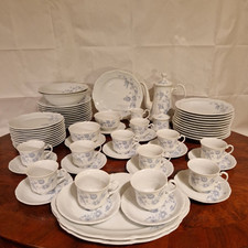 Mitterteich Bavaria Form 2000 „Blaue Blume“ Kombiservice Porzellan 65 Tlg.