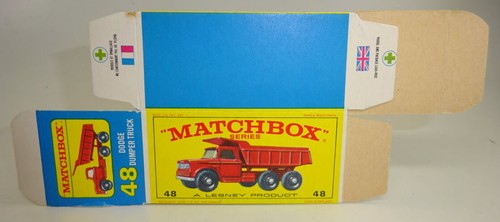 Matchbox 48c dodge - rw, dumper
