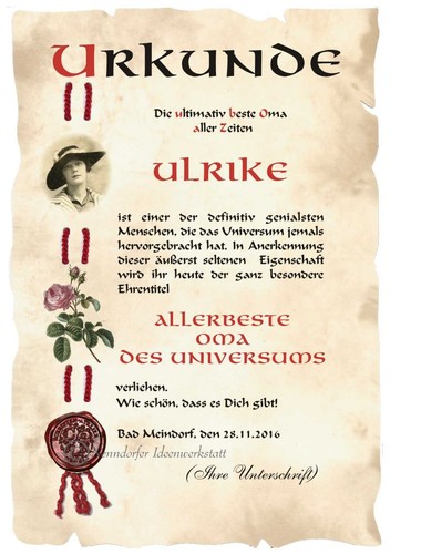 Xxl urkunde ultimativ beste - xxl, ultimativ-beste