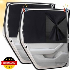2 Stk KFZ Sonnenschutz Rollo für Seitenfenster Sonnenblende Auto XL 70 x 48 cm
