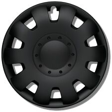 Radkappen schwarz silber 13 -