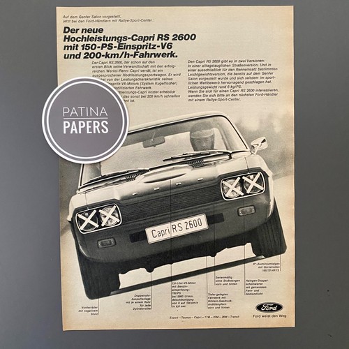 1970 ford capri 2600 v6 - 1970,
