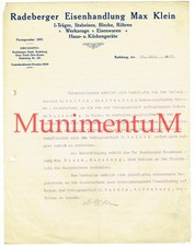 Eisenhandlung Max Klein