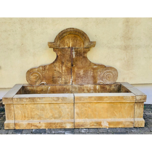 Großer wandbrunnen aus - wandbrunnen,