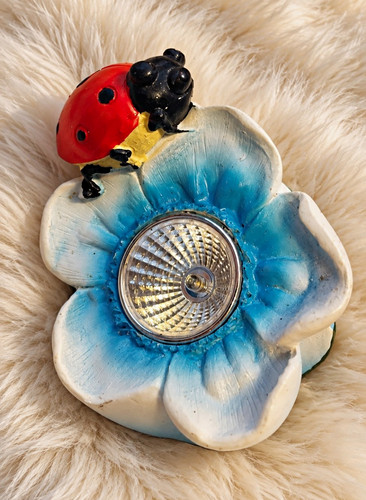 Solar led gartenfigur - led, blume