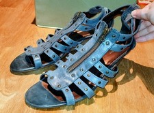 Römersandalen petrol türkis - römersandalen,