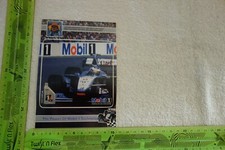 Alter Aufkleber Tankstelle Benzin Diesel Oel Oil Formel 1 MOBIL 1 MIKA HÄKKINNEN