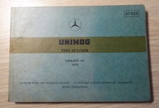 Mercedes Unimog Typ 403 / 406 Ersatzteilliste