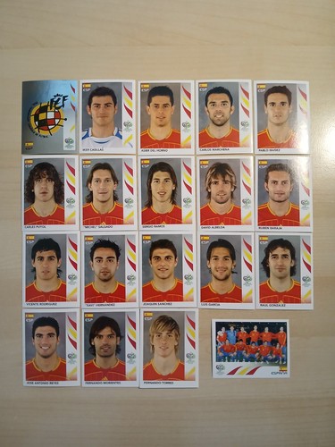 Panini 2006 spanien team - spanien,
