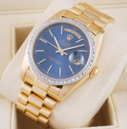 Rolex day date 18k gelbgold - day,