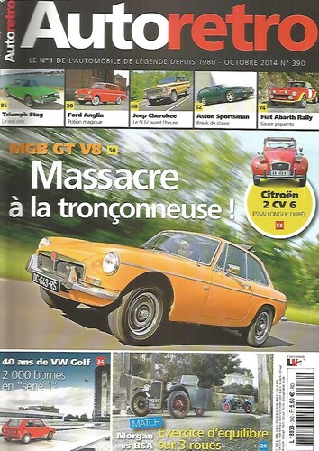 Auto retro 390 mgb - auto, v8
