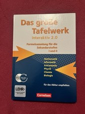 Das große Tafelwerk interaktiv 2.0, Sekundarstufe 1&2, Abitur, Neuwertig 