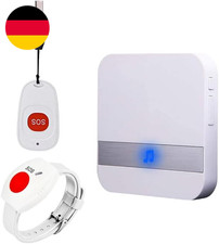 ALEENFOON Haus Wireless Mobiler Alarm Notruf Knopf Notrufknopf Für Senioren Plug