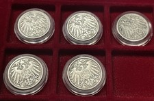 Konvolut aus 10 Pfennig 1900 A/E/F/G/J Deutsches Reich