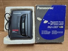 WALKMAN CASSETTE RECORDER PANASONIC RQ-L307 BLACK (BITTE LESEN)
